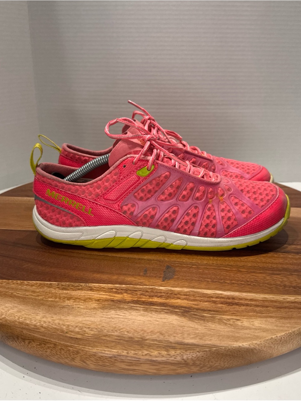 Merrell M Connect Series Women’s Pink Trail Minimalist Shoes Size 9